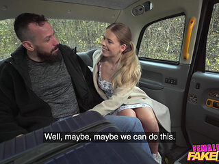 I give the Groom a Pre Stag Party Fucking - Female Fake Taxi