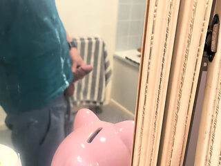 SMALL COCK HAND JOB MASKED MASTURBATION