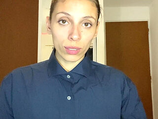 The Slutty Secretary Infallibly Relieves Her Boss's Stress