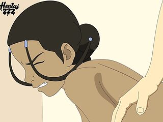 Full video creampie for Avatar's tight Katara in uncensored 3D animation