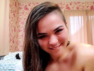 Leann amateur beautiful brunette with big boobs