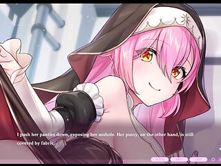 Kaiju Princess 2 Scenes - The Fake Nun Confession