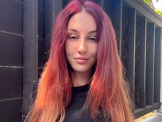 Smoking Outdoor Along Hair Fetish and Boobs Flash