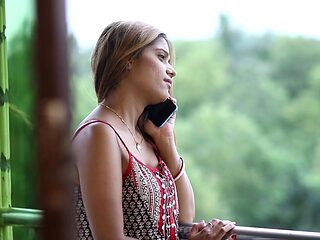 Indian Wife Surrenders to Desperate Passion