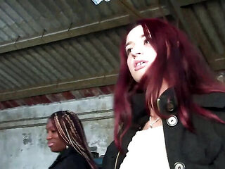 Black & White 4some Anal Fuck - Yara Lamas Gets DP'd at Party