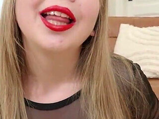 Red Lips Deep Throat JOI