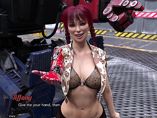 Stranded in Space Sex - Cum Kiss with Camilla the Redhead Military Babe