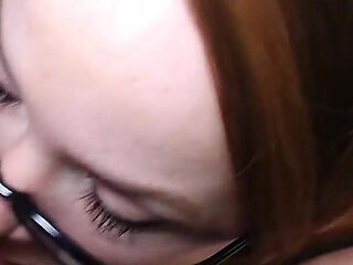 Nylon Secretary Coworker Office Cock Suck POV 1080p