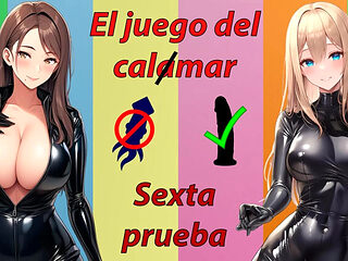 Squid Game JOI in Spanish - Pick Your Anime Girl and Edge Until You Cum