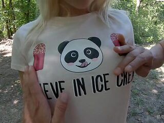 Marilyn Sugar Gets Lost In The Woods!