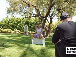 Bts - Jesse Pony Seduces the Camera with Her Big, Amazing Boobs!