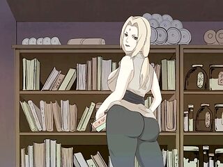 Living with Tsunade, could have had some fun here