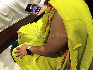 Riya in Saree #43 Romance with Boss