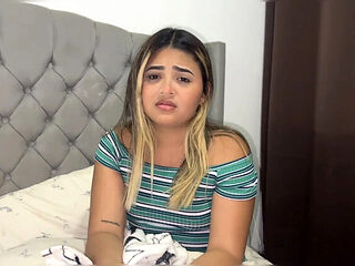 Step Sister Yohamedi Big Ass Latina Fucks For Silence - Amateur Teen POV Cumshot