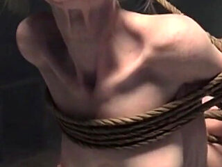 Elderly Granny Tied up - Terrified yet Craving Dick in Her Old Pussy