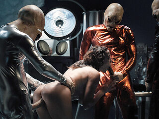 Alien Sex Bukkake & Dominate Rissa May
