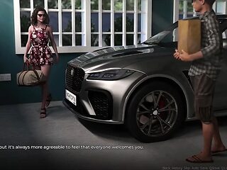Older man seduces teen crush in 3D animation