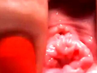 Close-Up Webcam Fun with a Perfect Milf