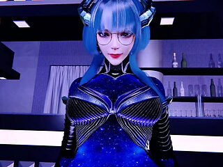 VR Glow-up: 3D Goddess Seduction - 3D Animation Hentai