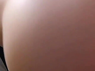 POV - Cum on Step Sister's Beautiful Ass Before Her Date