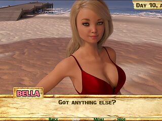 Naughty island adventure with curvy blondes and erotic tales