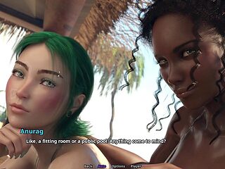 Stepmom with big funbags in sexy anime scenes