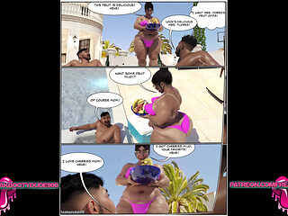 Victors mommy hooks up with his best friend (COMIC)