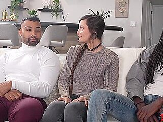 Tattooed Slut Luna Airtight Bbc Gangbang