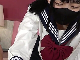 19-year-old Japanese Beauty. Slender, Big-breasted Amateur, Blowjob and Cumshot Sex. Uncensored, Asian, Hentai, POV, Cosplay