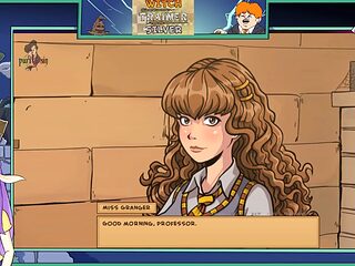 Harry potter games, college rules, hermione