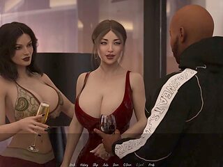 Old and young lesbian, in hindi, 3d sex