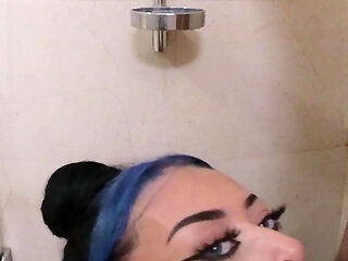 Sex in the Shower with One Beautiful Woman
