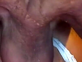 Mature Brunette Babe Stretched Wide in Wild Gangbang Orgy