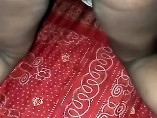 Desi auntie gets a surprise cock pounding