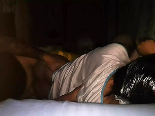 Wild Stepsister Sharing Bed - Tight Pussy Creampie in Hot Pinay Sex