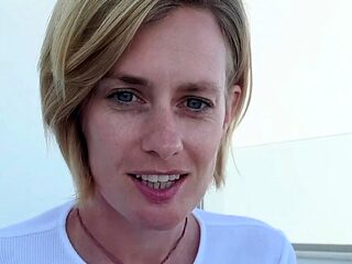 Blonde emo amateur solo masturbation