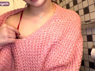 Unexpected Squirt Burst. Pink Nipples Overwhelmed by Raw Piston Creampie Part 1