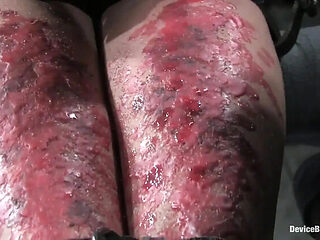 Claire Adams & Sara Faye BDSM Bondage - Hot Wax Play & Ball Gagged Humiliation