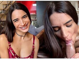 French Candie Luciani Eats All My Cock And I Break Her Beautiful Wet Pussy