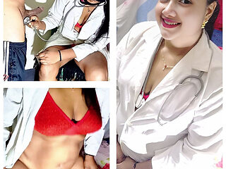Desi Sexy Lady Doctor Fucking My Dick P- 1