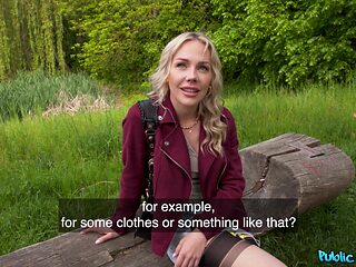 Public Agent: The Fucker From Finland - Blonde Angie Lynx Does Things for Quick Money