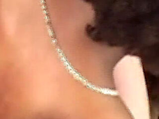 Mature Ebony Babe Fingers Blonde's Dripping Pussy Wild