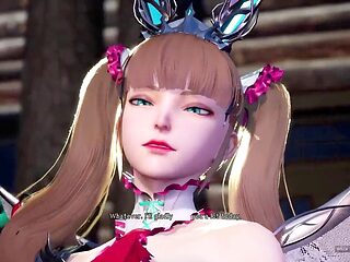 Busty plus-size MILF in nude tights looking for some action