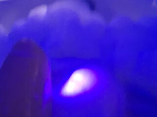 Masturbating