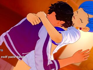 Bulma's sensual anime adventure in my hentai dream - episode 21