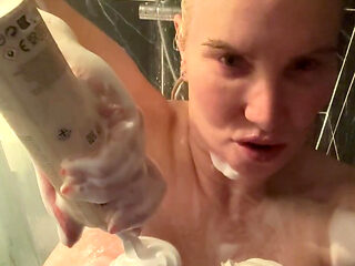 POV: Caught in the Shower…fuck My 34jj Tits!
