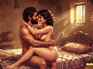 Indian Bhabi with Devar in Their Villege House