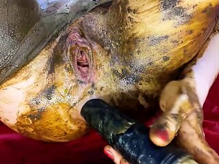 Beautiful Sonya having a horny solo toy masturbation