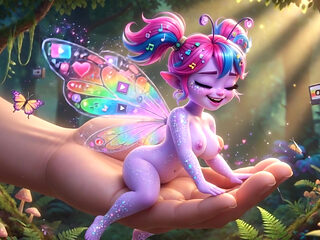 Met a Tiny Forest Fairy We Had Wild Fun Together