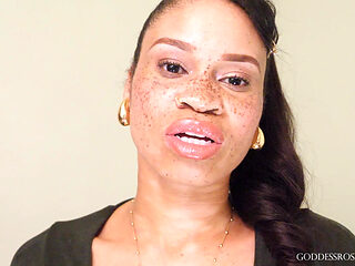 Learn From Rosie 8- Ebony Femdom Goddess Rosie Reed Mental Domination Slave Training